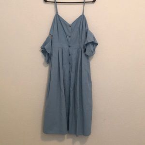 lulus off shoulder dress